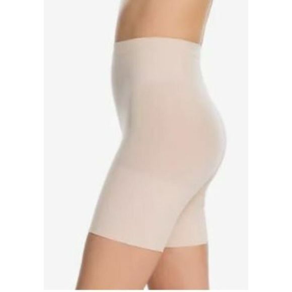 Spanx Women's Power Shorts L Large Soft Nude - Picture 3 of 5